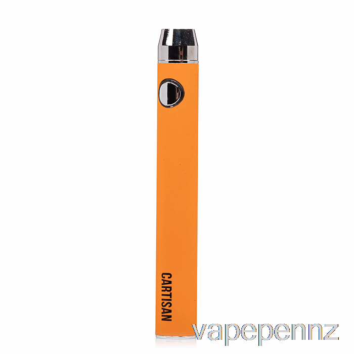Cartisan Button VV 900 Dual Charge 510 Battery [Micro] Orange VAPE NZ